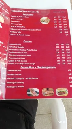 Restaurante La Campana - Tocina