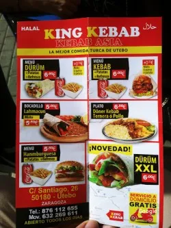 Restaurante Pak Doner Kebab Utebo - Utebo