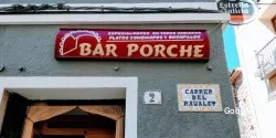 Bar Porche, restaurant a Alcalalí