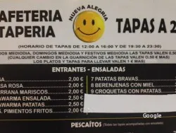 Restaurante Tapería Nueva Alegría - Málaga