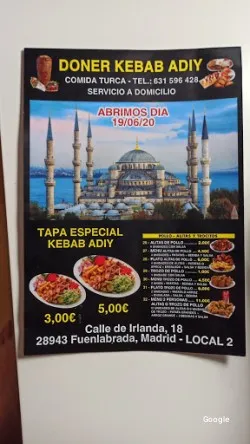 Restaurante Donde Kebab Adiy - Fuenlabrada