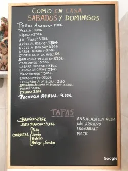 Restaurante Comidas Para Llevar COMO EN CASA - Benetússer