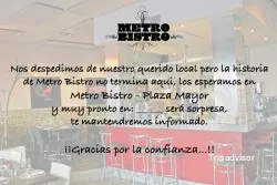 Restaurante Metro Bistro- Templo de Debod - Madrid